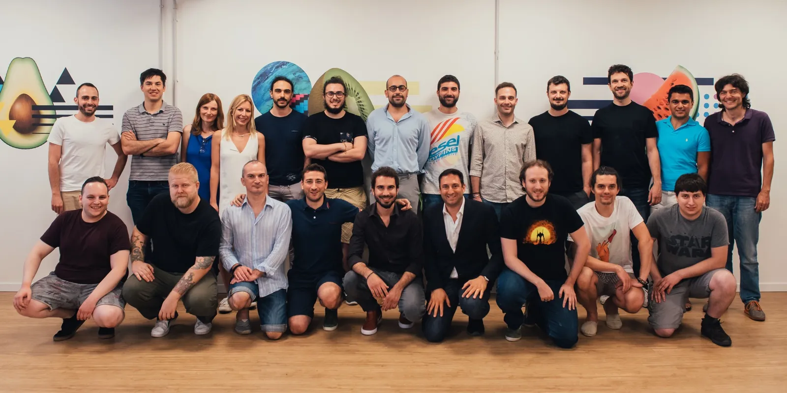 The Evensi team in Modena in 2019