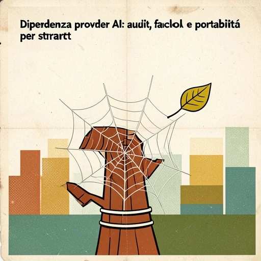 Dipendenza provider AI: audit, fallback e portabilità per startup